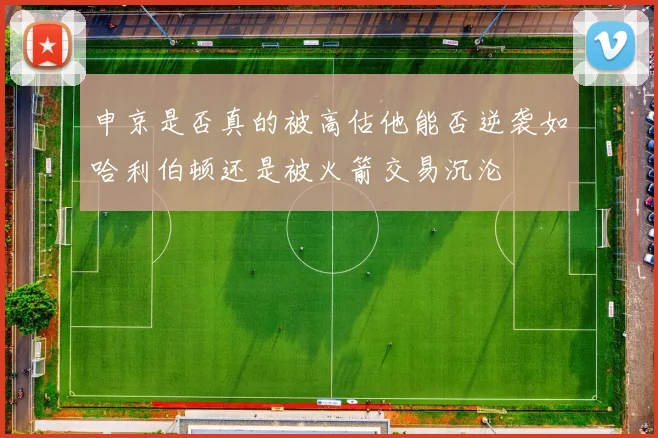 申京是否真的被高估他能否逆袭如哈利伯顿还是被火箭交易沉沦